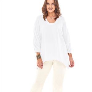 Oh My Gauze Arty Lagenlook Blouse